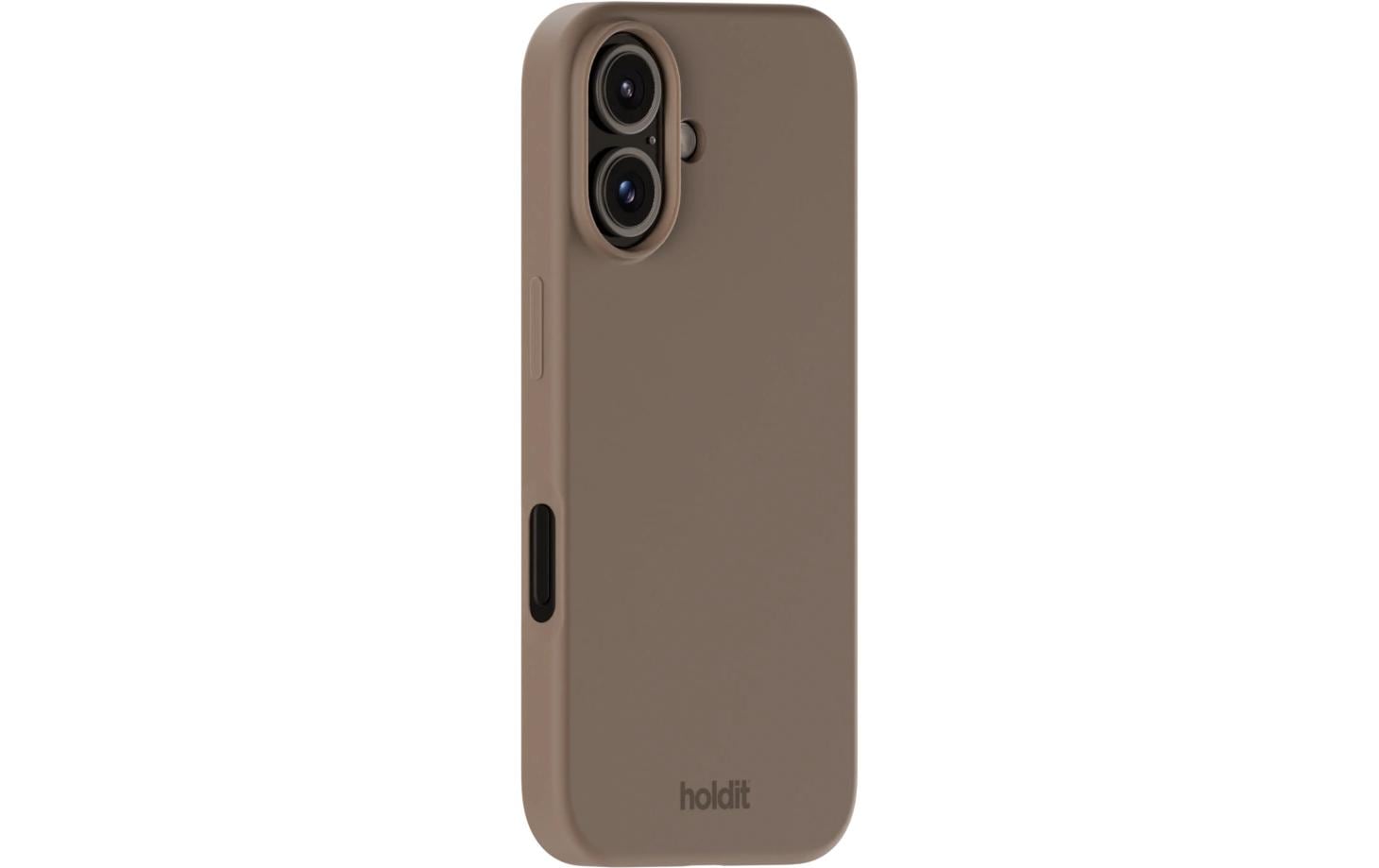 Holdit – Backcover – für Apple iPhone 16 Plus – braun – Silikon