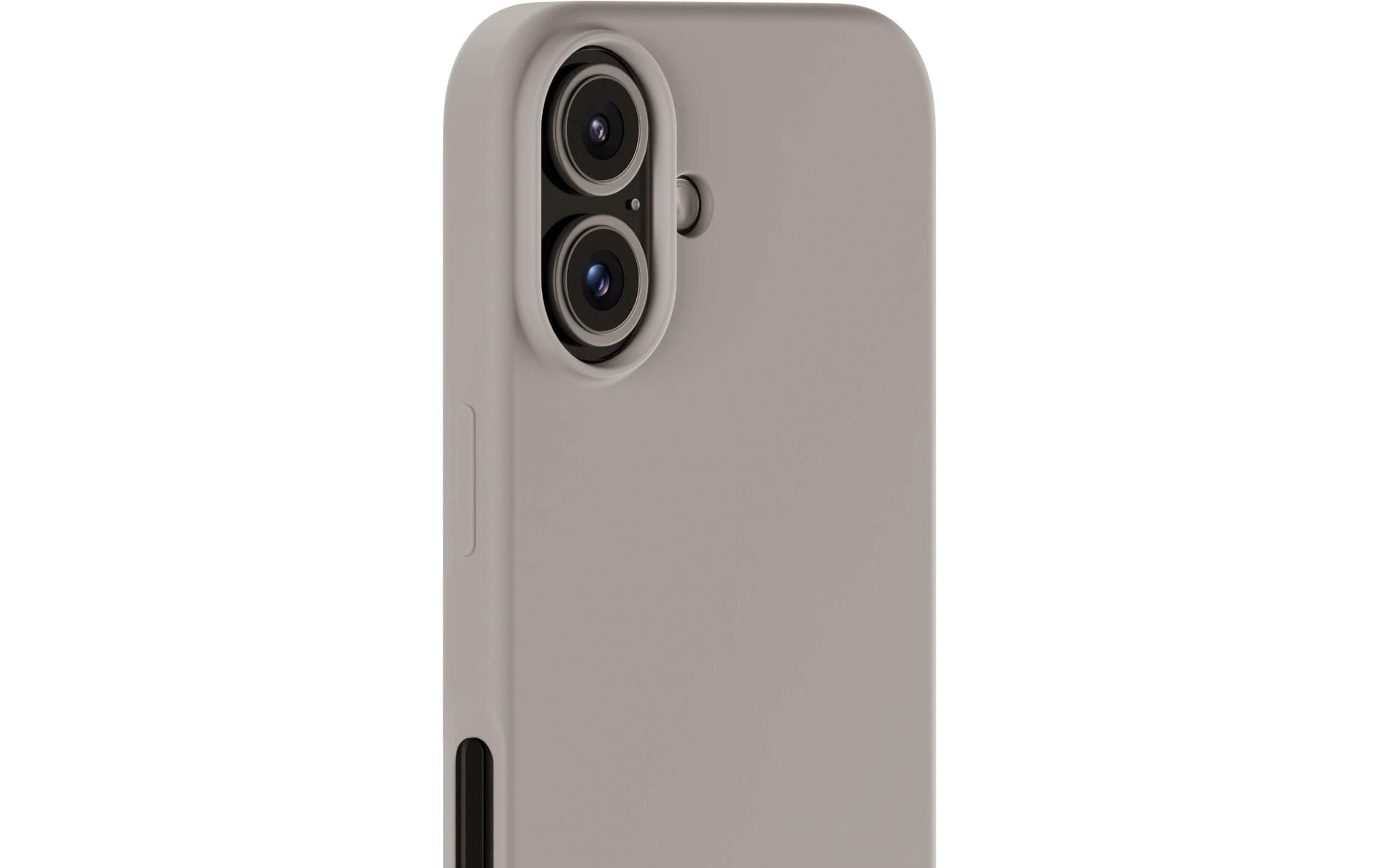 Holdit – Backcover – für Apple iPhone 16 Plus – Taupe – Silikon