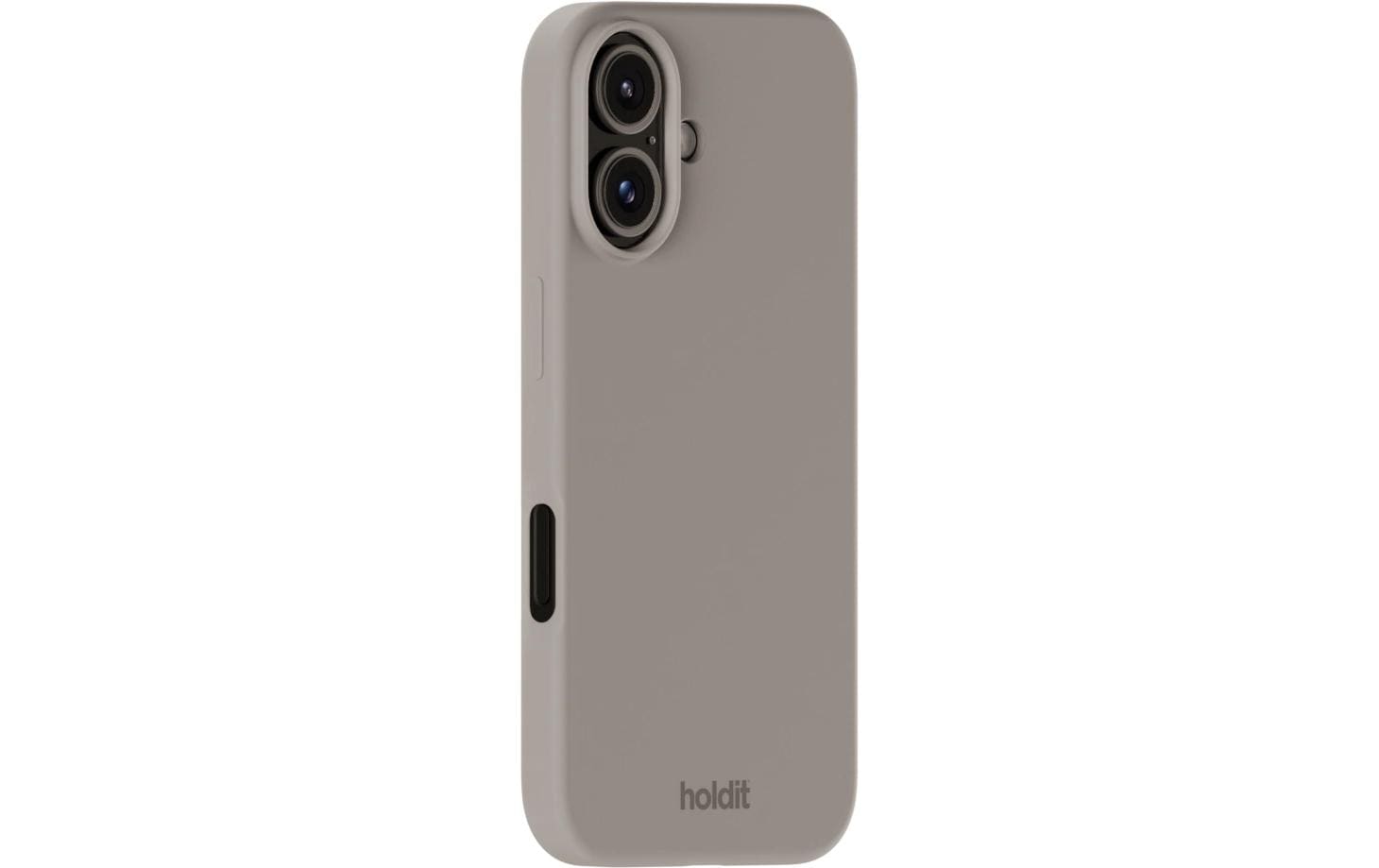 Holdit Backcover – für Apple iPhone 16, Silikon, Taupe
