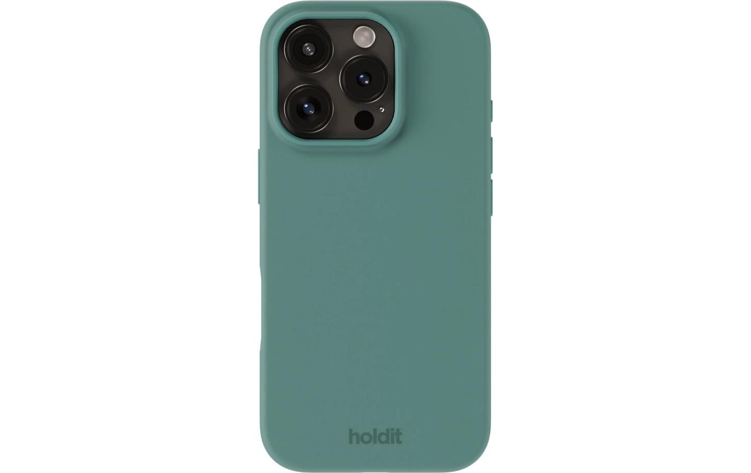 Holdit – Backcover – für Apple iPhone 16 Pro Max – grün – Silikon