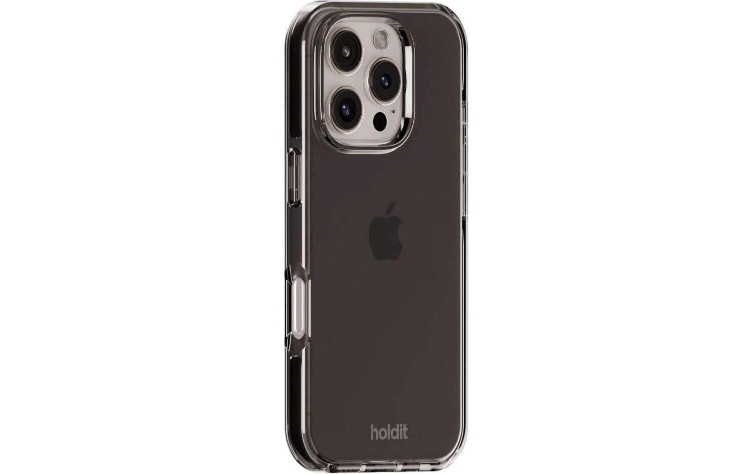 Holdit – Backcover – für Apple iPhone 16 Pro Max – schwarz – TPU