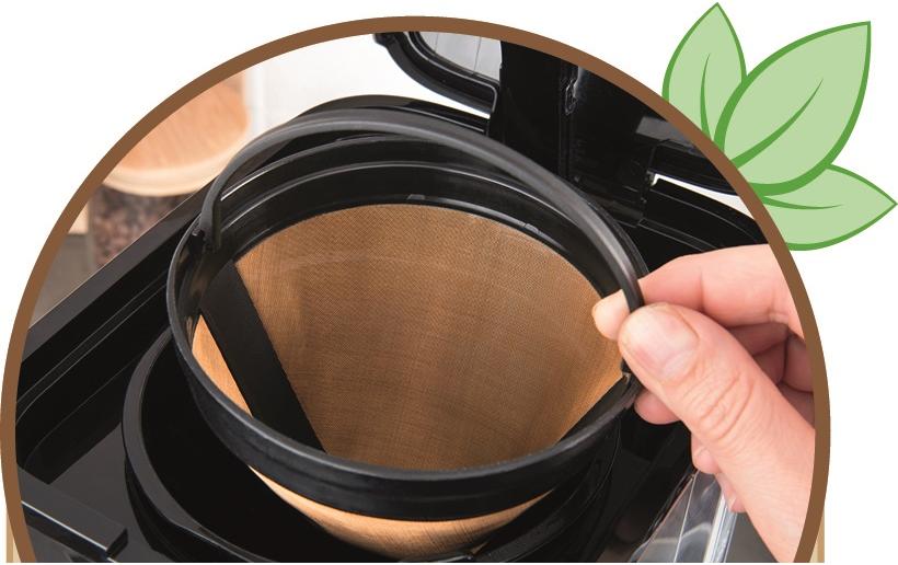 Gastroback 42701 S Filterkaffeemaschine – 10 Tassen, 1,3 l, Karaffe, Silber/Schwarz