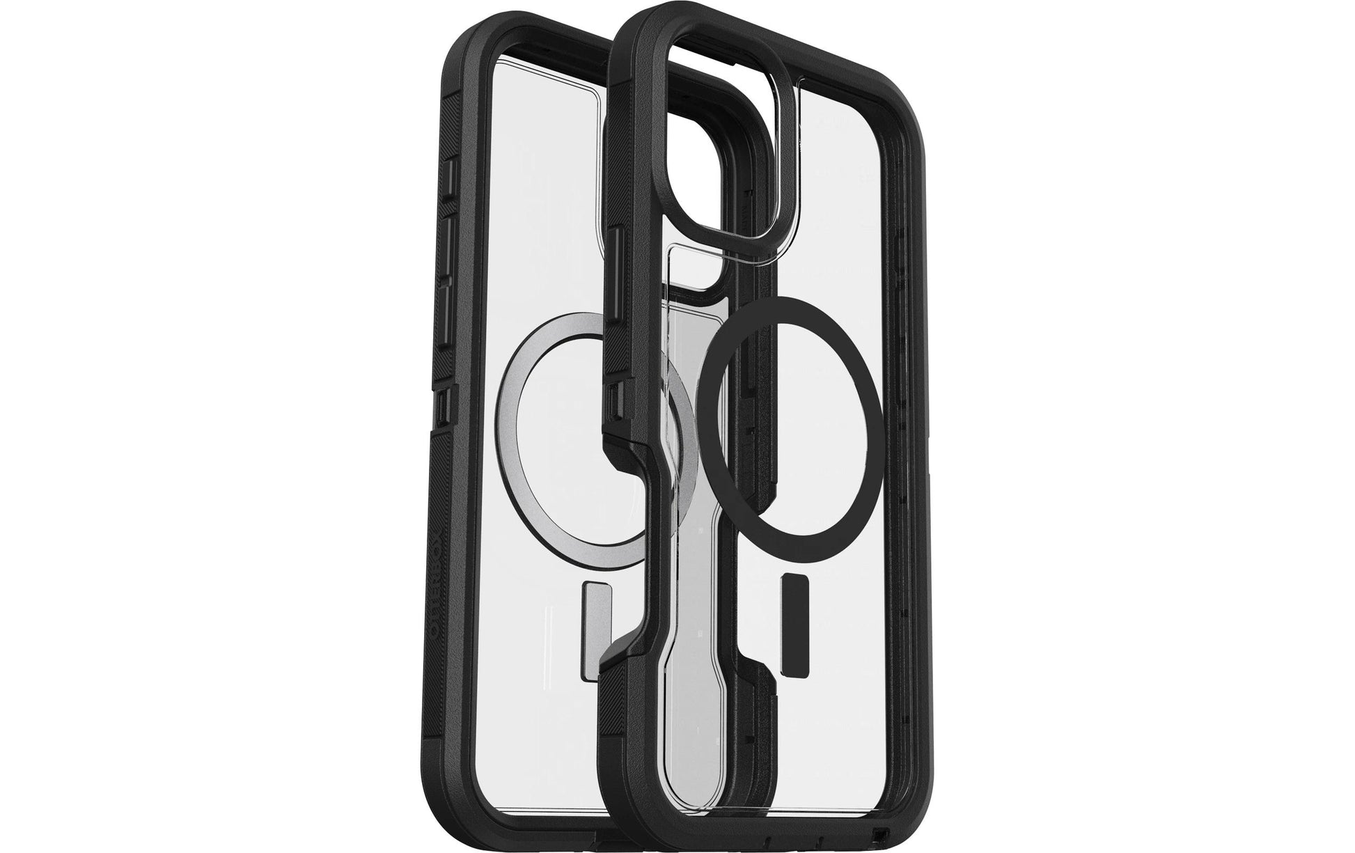 OtterBox Backcover Defender XT – für Apple iPhone 16 Plus – schwarz – Gummi/Kautschuk – MagSafe-kompatibel