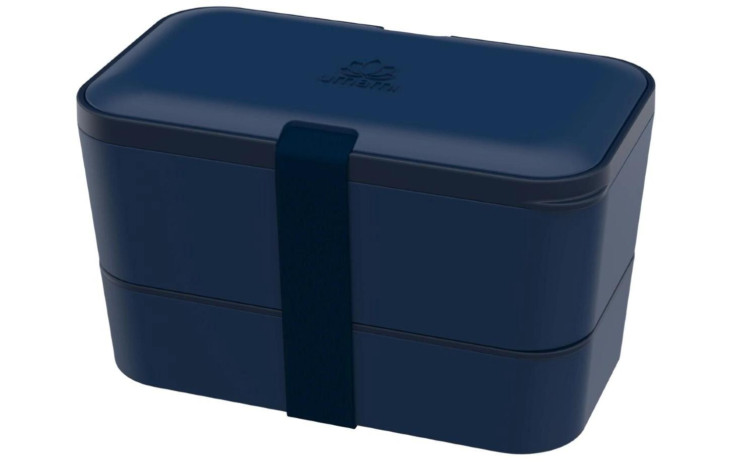 Umami Nestable – Lunchbox 1,5 l, 11 × 18,2 × 7 cm, Polypropylen (PP), dunkelblau