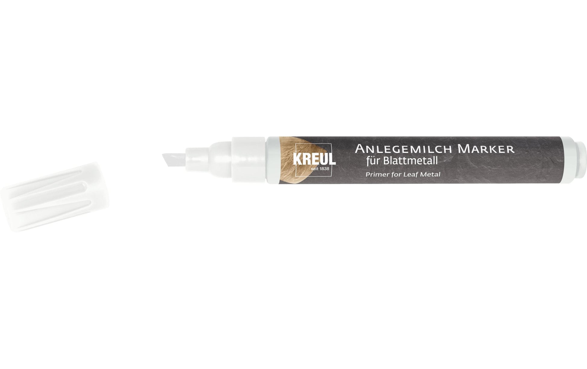KREUL Anlegemilch Marker, transparent, schnell trocknend, für Keramik, Metall