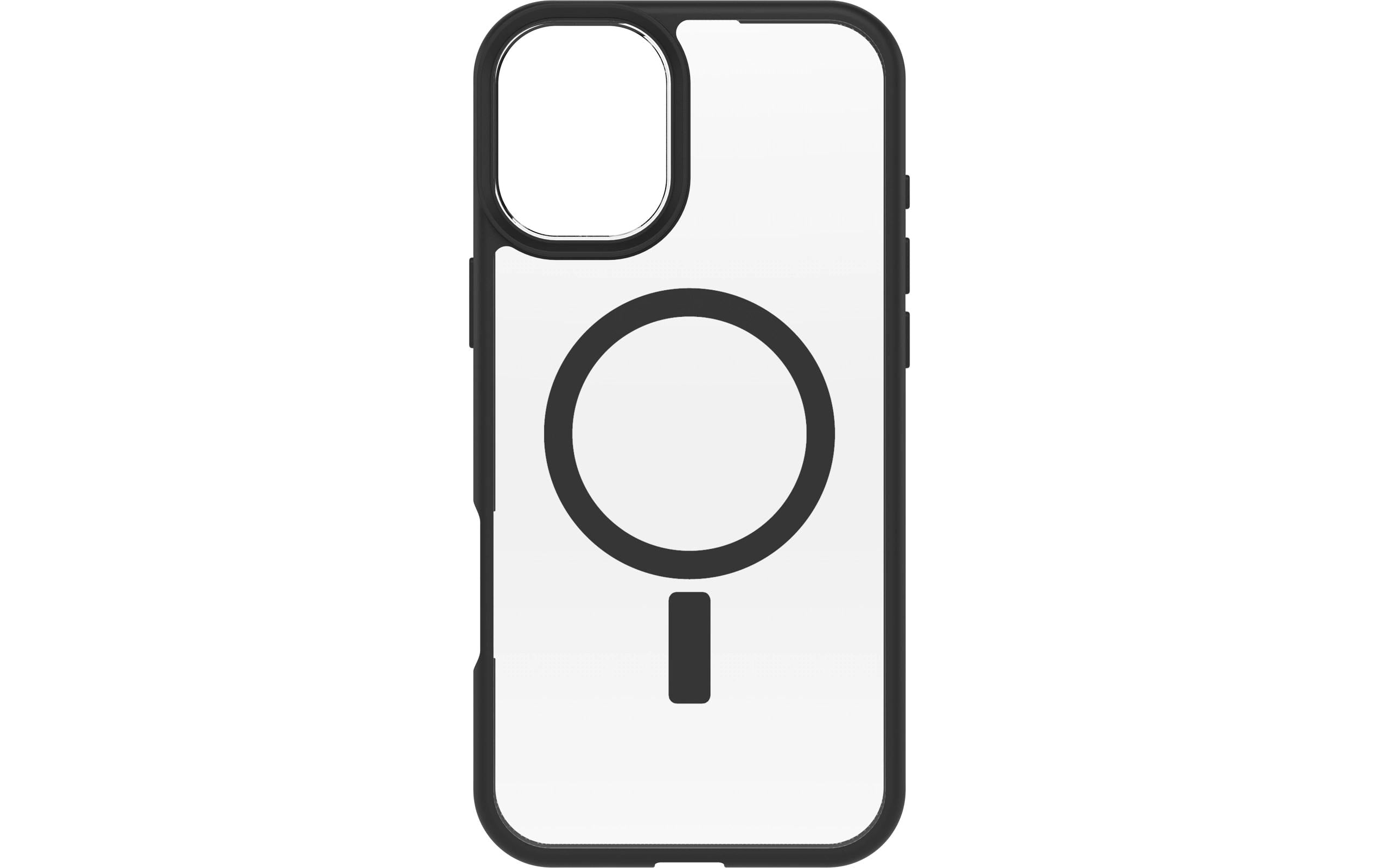 OtterBox Backcover – für Apple iPhone 16 Plus – transparent/schwarz – PC – MagSafe-kompatibel
