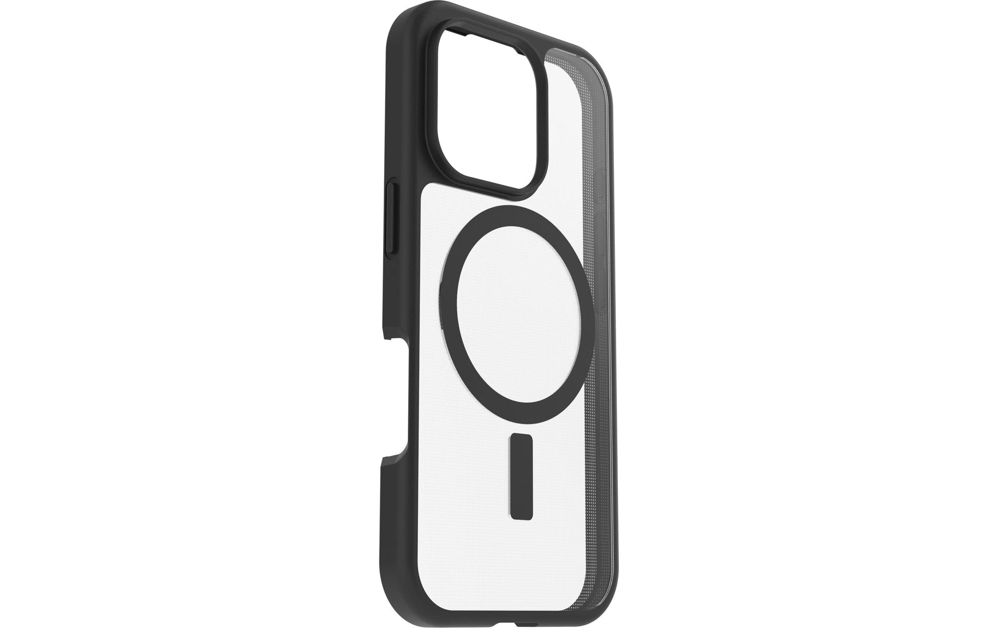 OtterBox Backcover React – für Apple iPhone 16 Pro – transparent/schwarz – PC, MagSafe-kompatibel