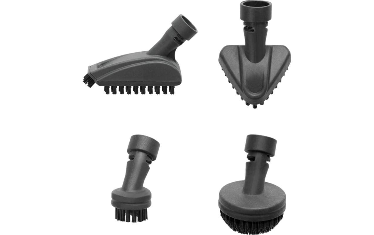 Polti Ersatzbürsten-Set – Nylon, Kunststoff, schwarz, 4er-Set, für SV660, SV650 & weitere