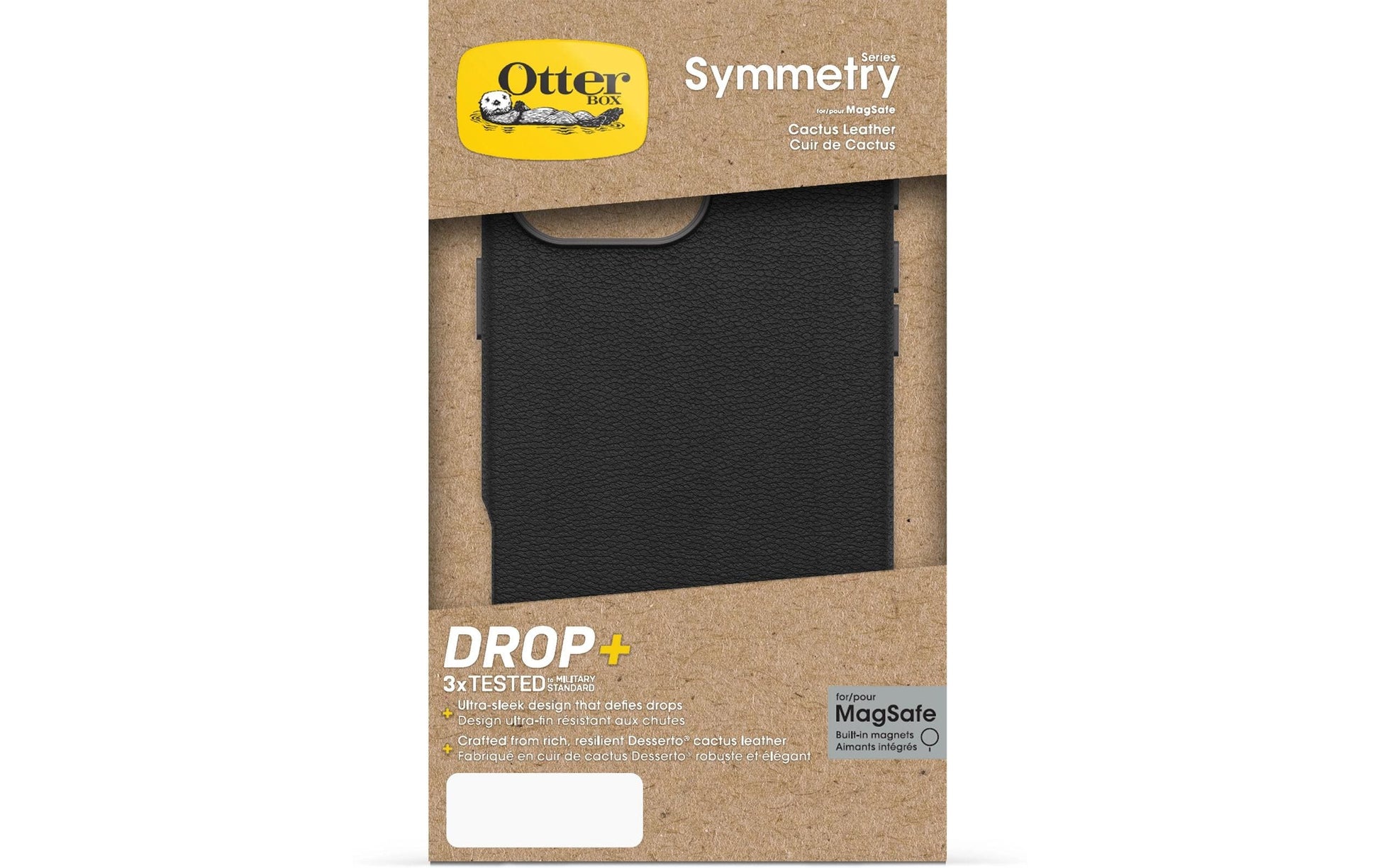 OtterBox Backcover Symmetry – für Apple iPhone 16 Pro Max – Kaktus – Kunstleder – MagSafe-kompatibel