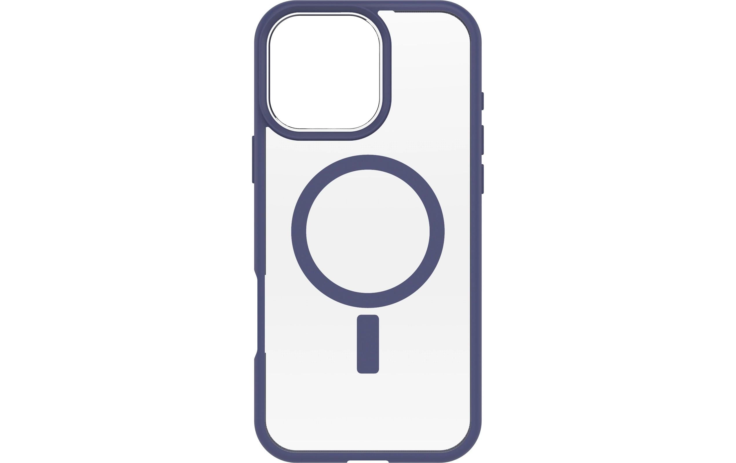 OtterBox Backcover React – für Apple iPhone 16 Pro Max – transparent/violett – MagSafe kompatibel