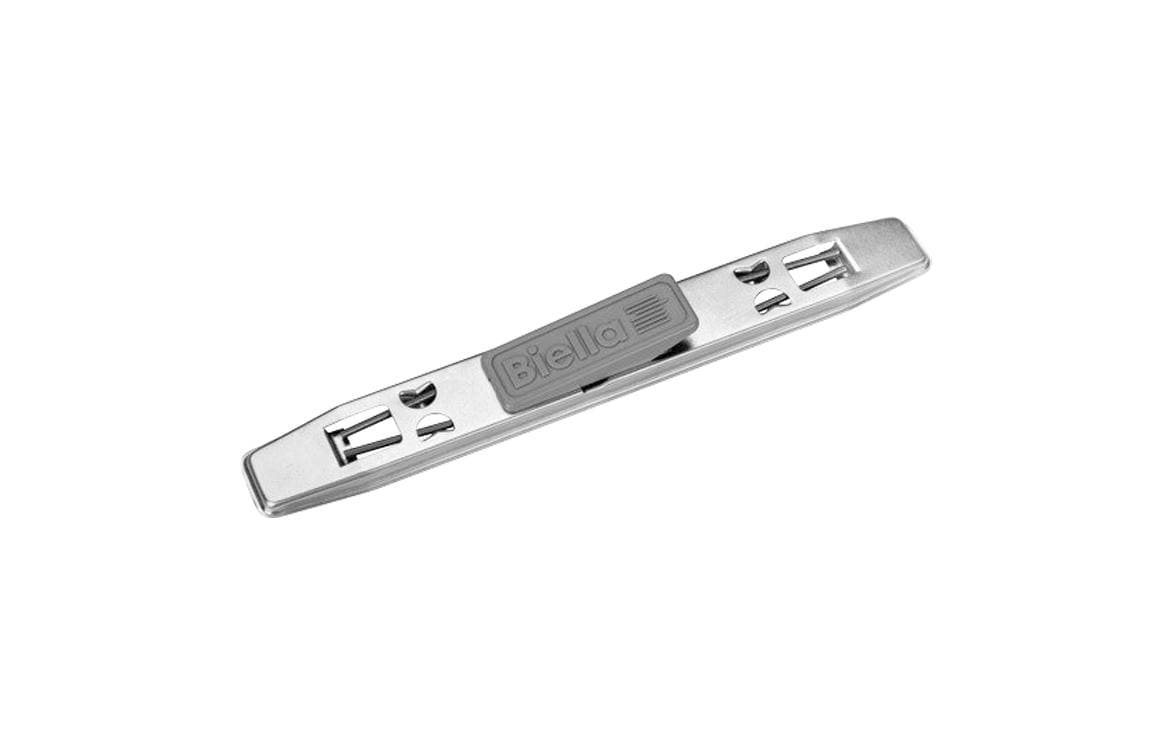 Biella Tippklemmer – Metall, Silber