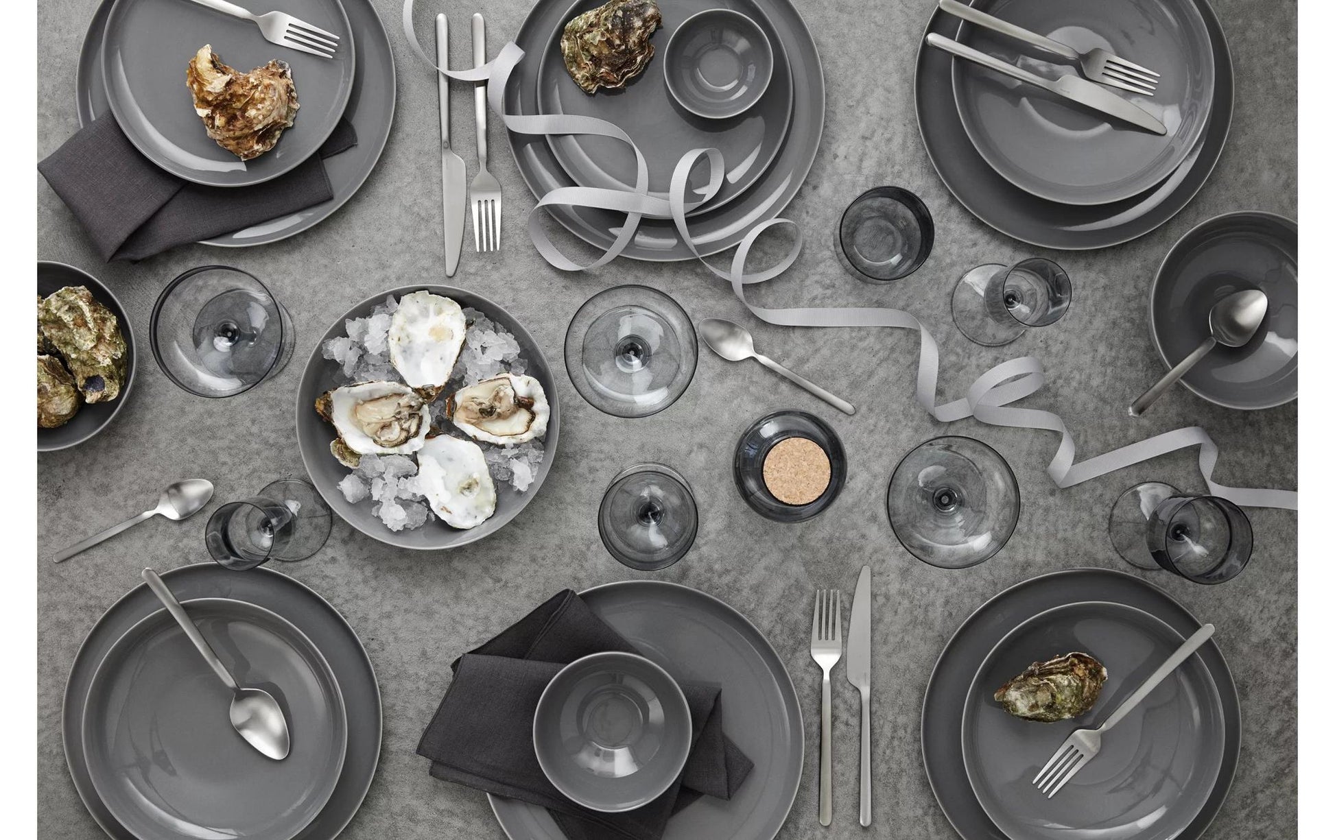 Blomus STELLA Besteck-Set – 16-teilig, 20 cm, Edelstahl, matt, spülmaschinenfest