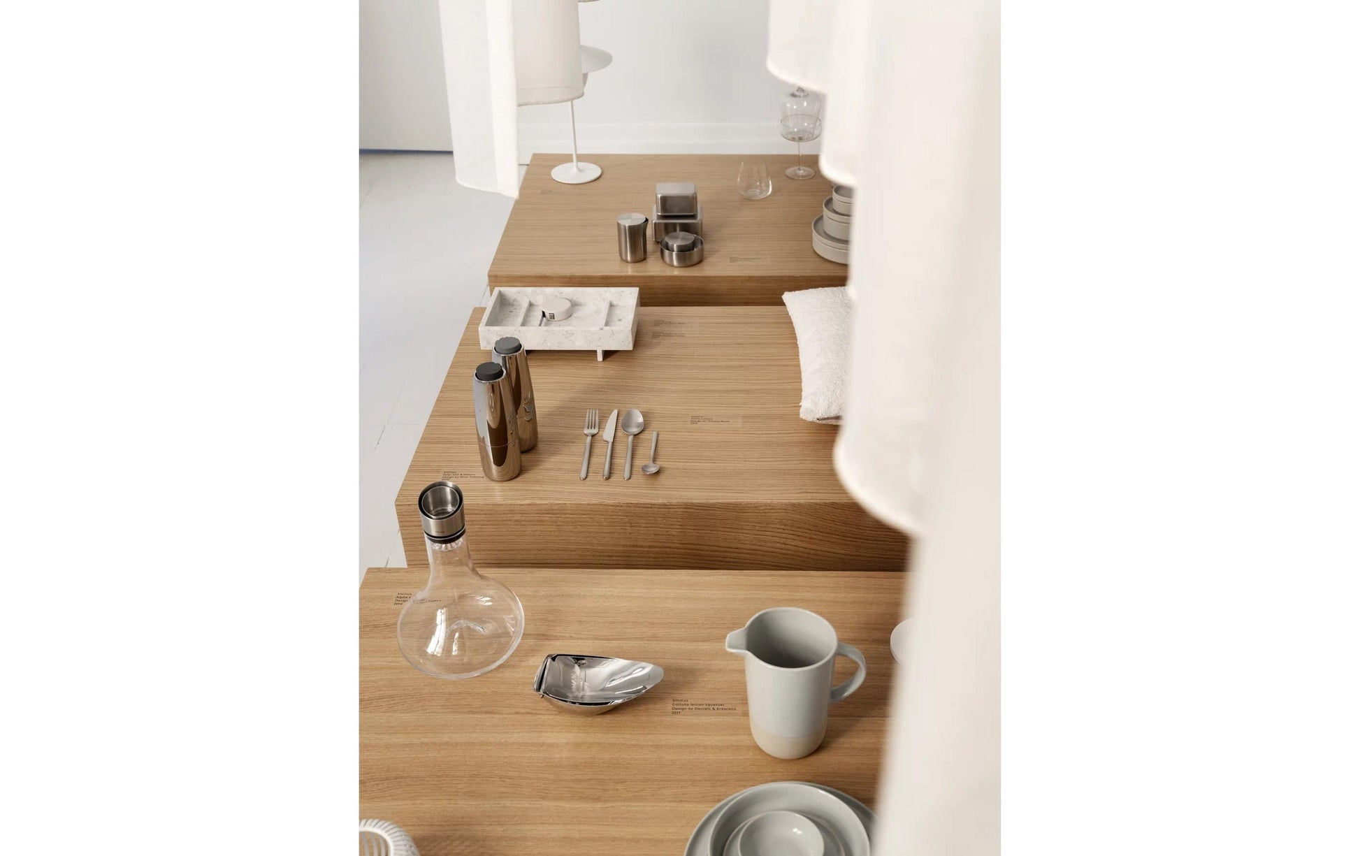 Blomus STELLA Besteck-Set – 16-teilig, 20 cm, Edelstahl, matt, spülmaschinenfest