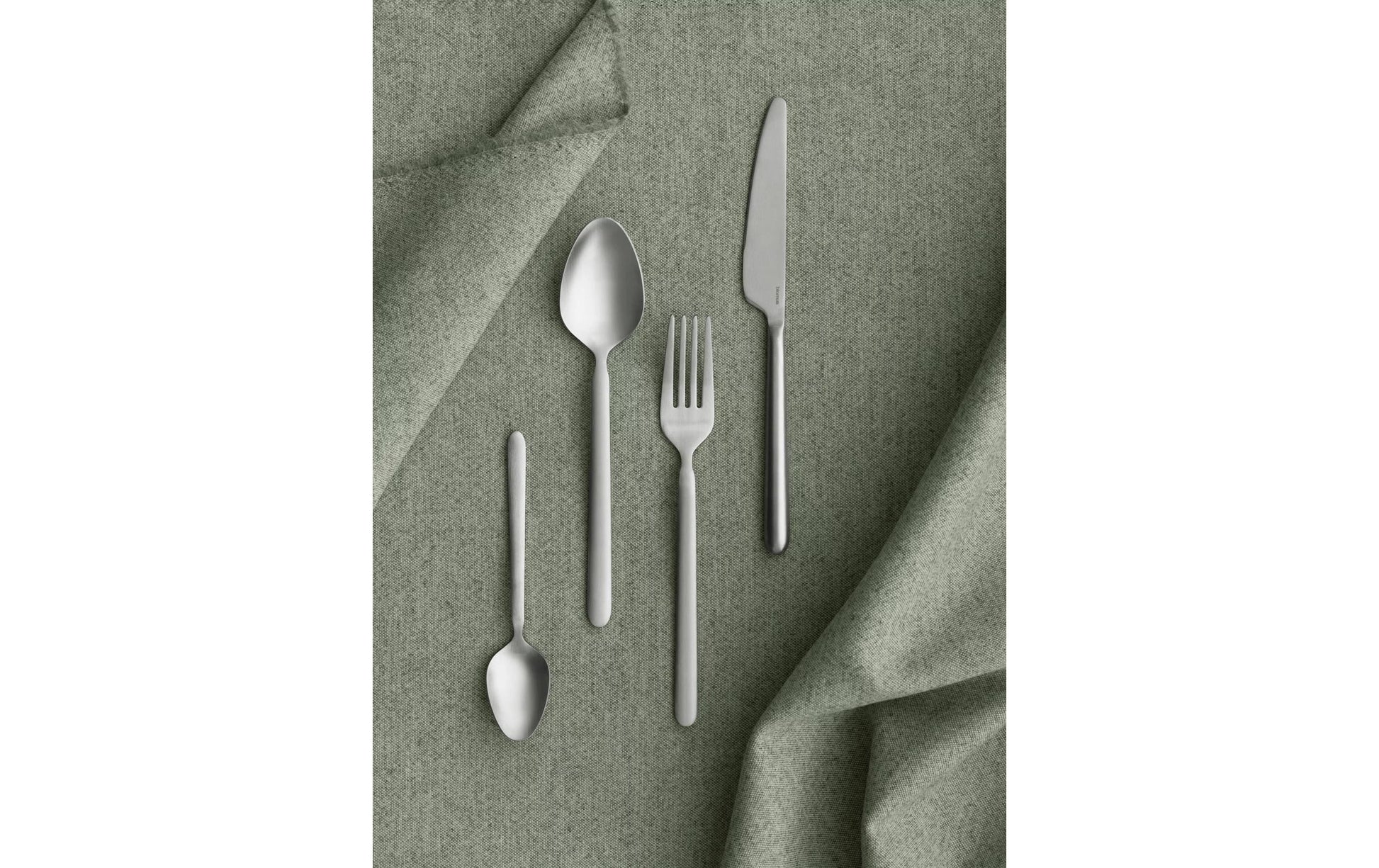 Blomus STELLA Besteck-Set – 16-teilig, 20 cm, Edelstahl, matt, spülmaschinenfest
