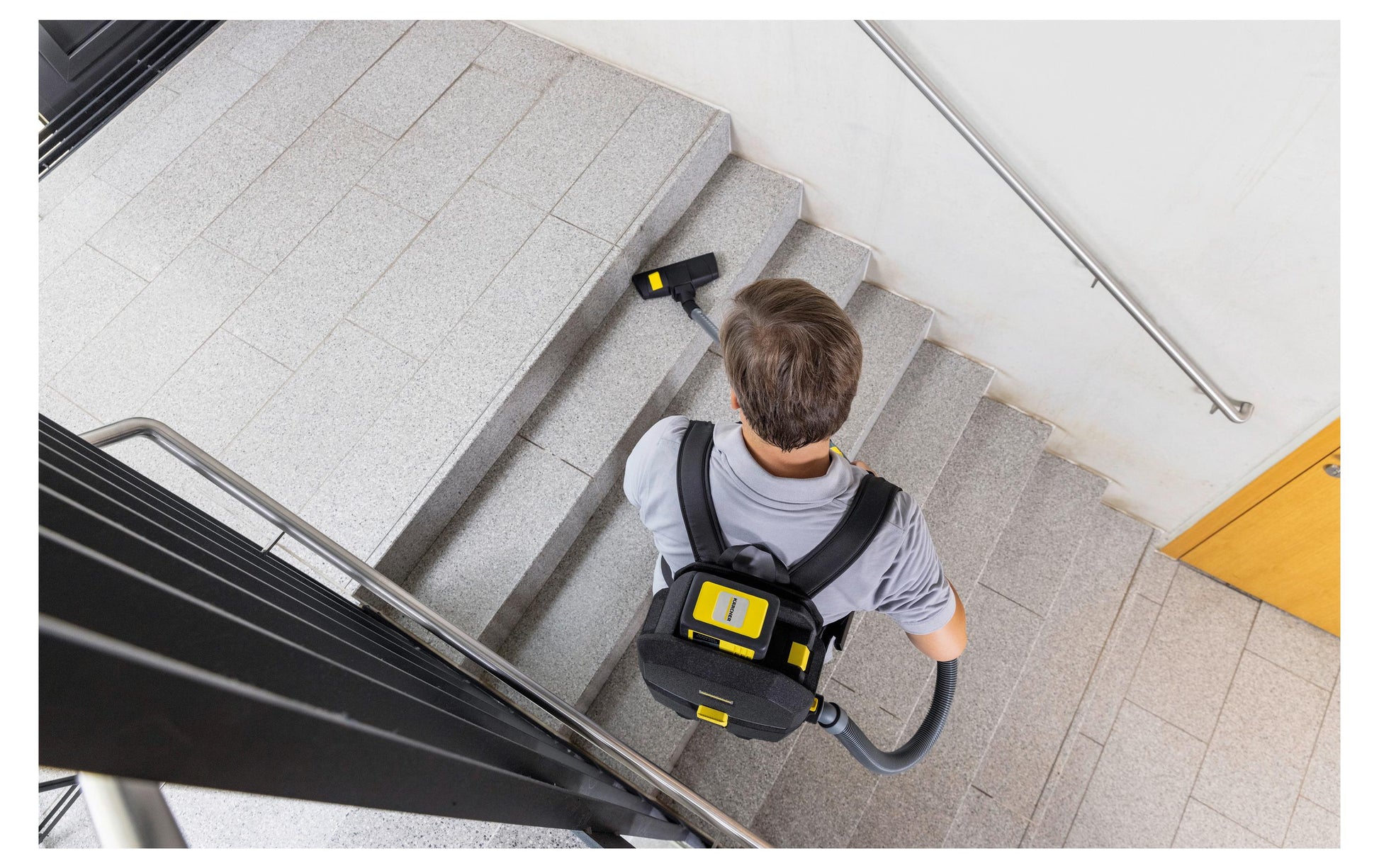 Kärcher professional Kärcher Luftstaubbläser BVL 3/1 Bp – 2-in-1, 3 l, Akkubetrieb, Schlauch 1,0 m