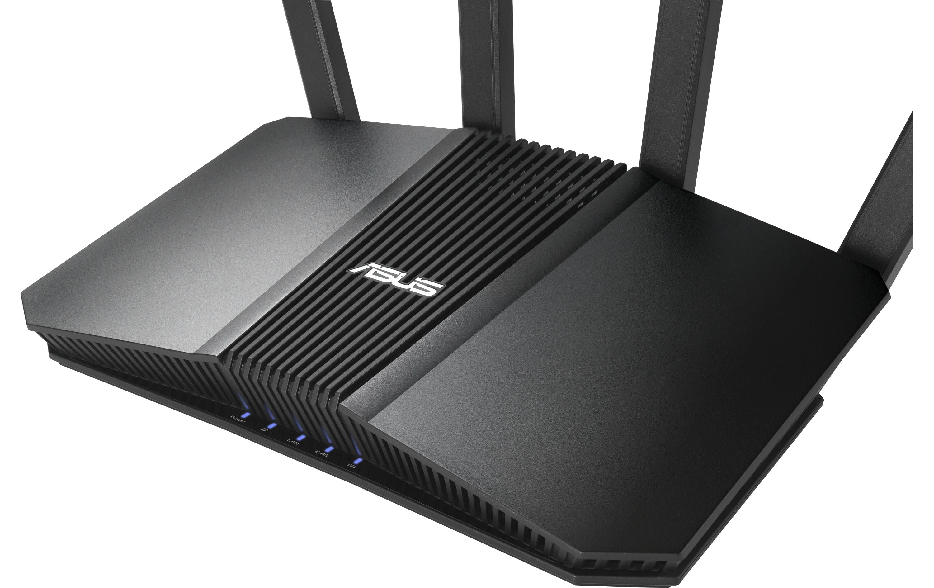 ASUS RT-BE58U Tischrouter – Wi-Fi, Ethernet – DC 12 V – 238 × 193 × 59 mm