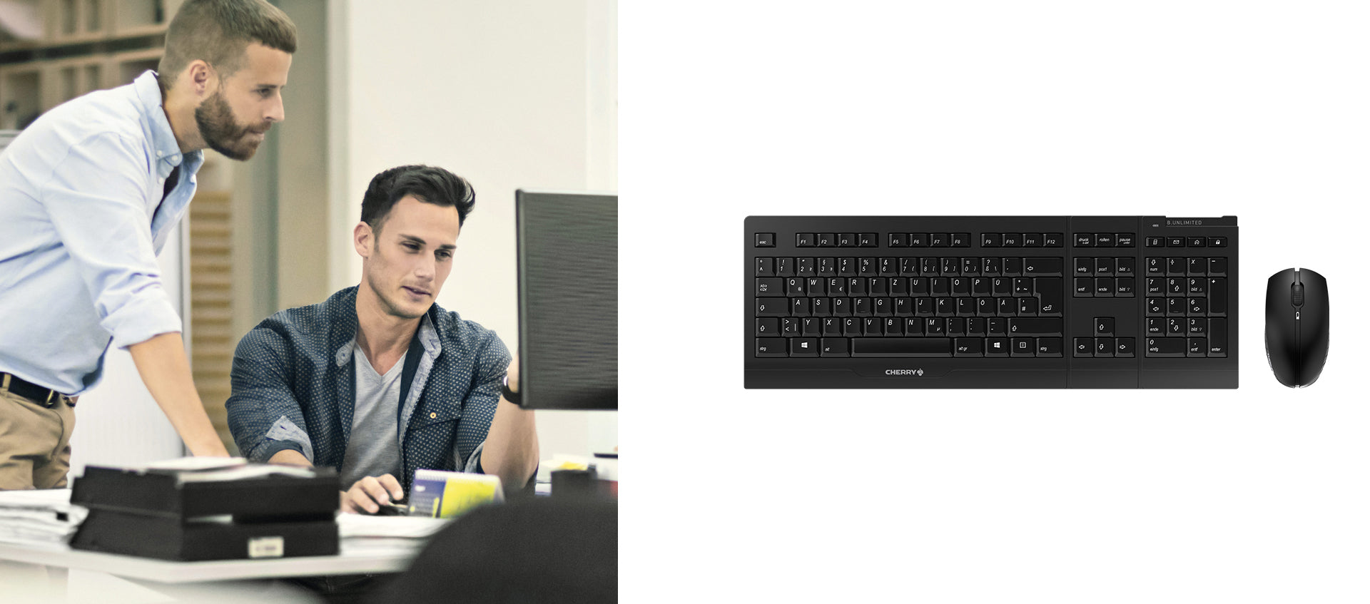 CHERRY B.Unlimited 3.0 – Tastatur, kabellos (2,4 GHz), ES-Layout (ES) – für Windows