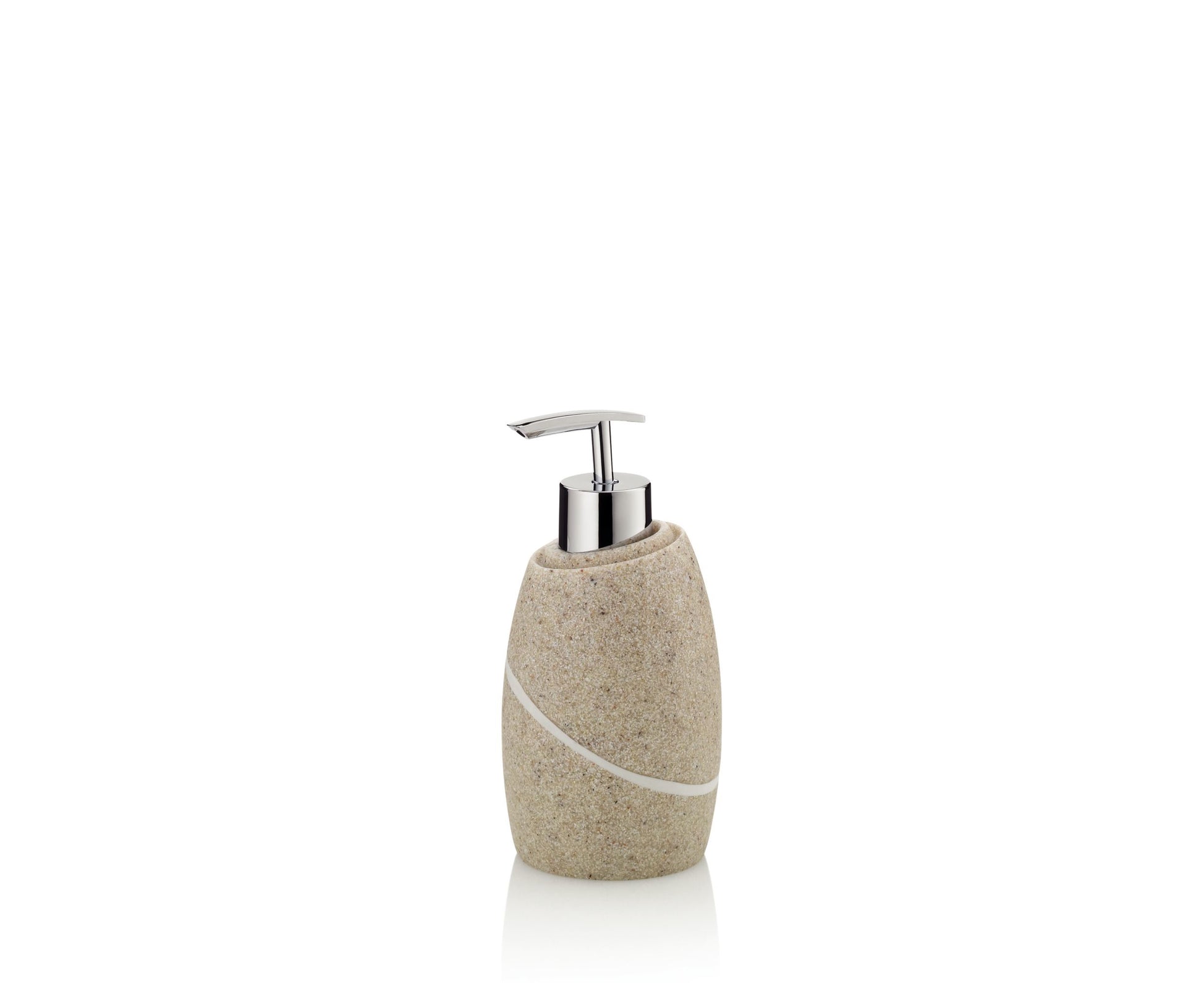Kela Talus Seifenspender – Polyresin, Beige, 300 ml