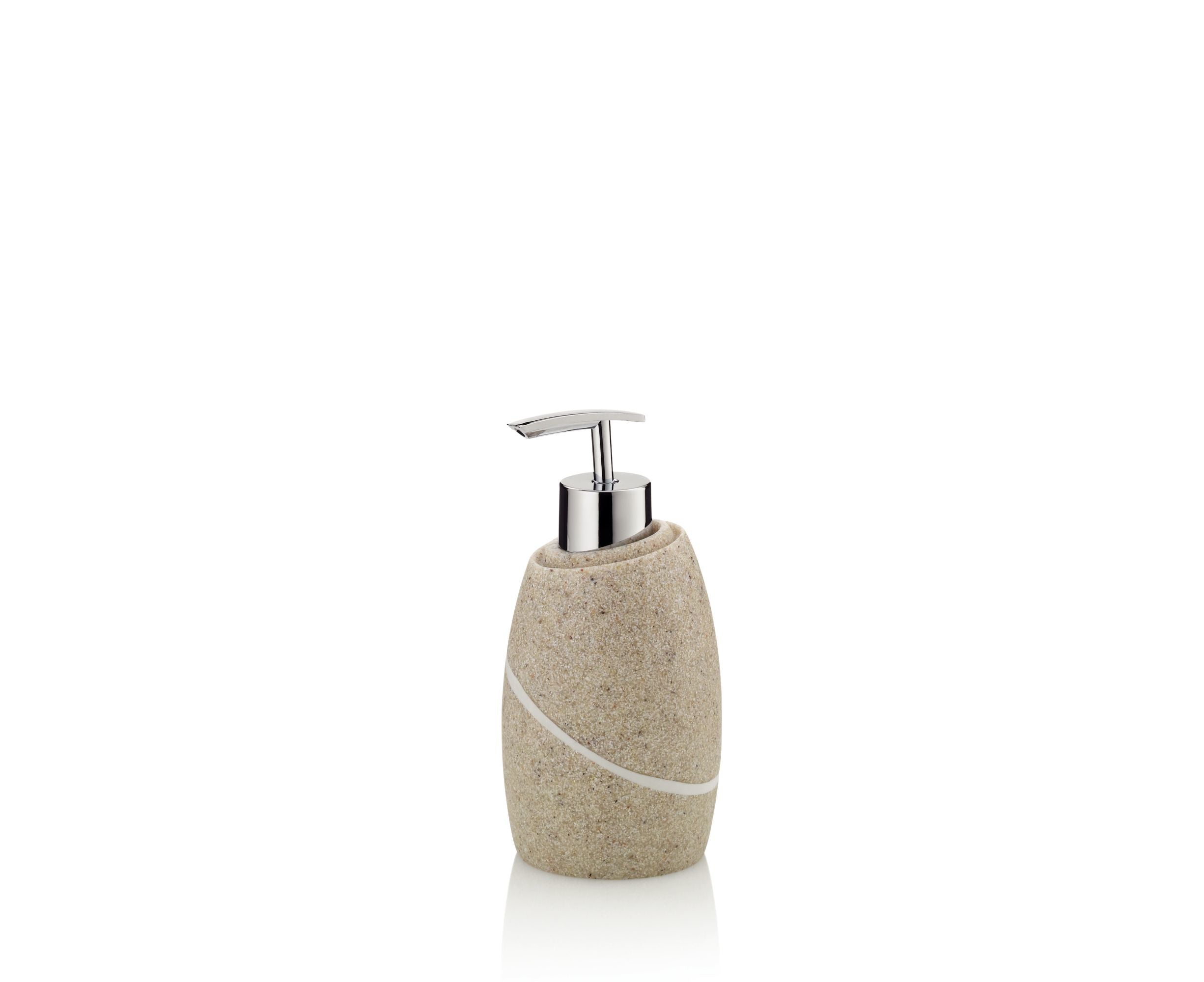 Kela Talus Seifenspender – Polyresin, Beige, 300 ml
