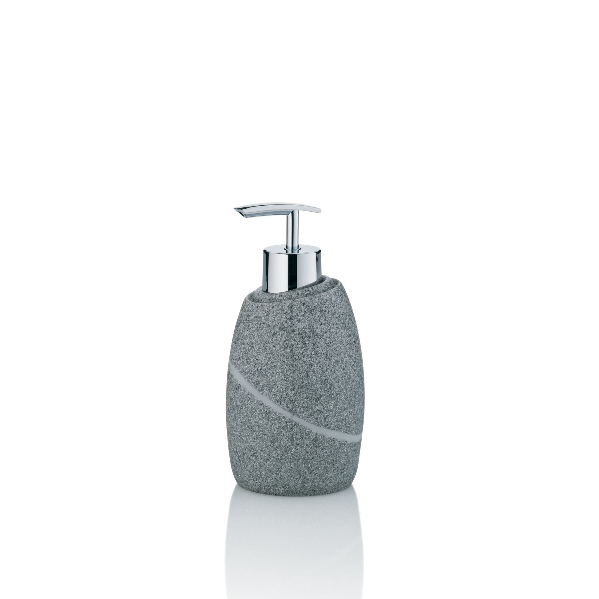 Kela Talus Seifenspender – Polyresin, Grau, 300 ml