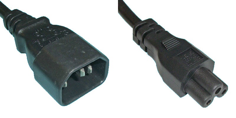Diggelmann Netzkabel – NCNG3-04, C14–C5, 0,4 m