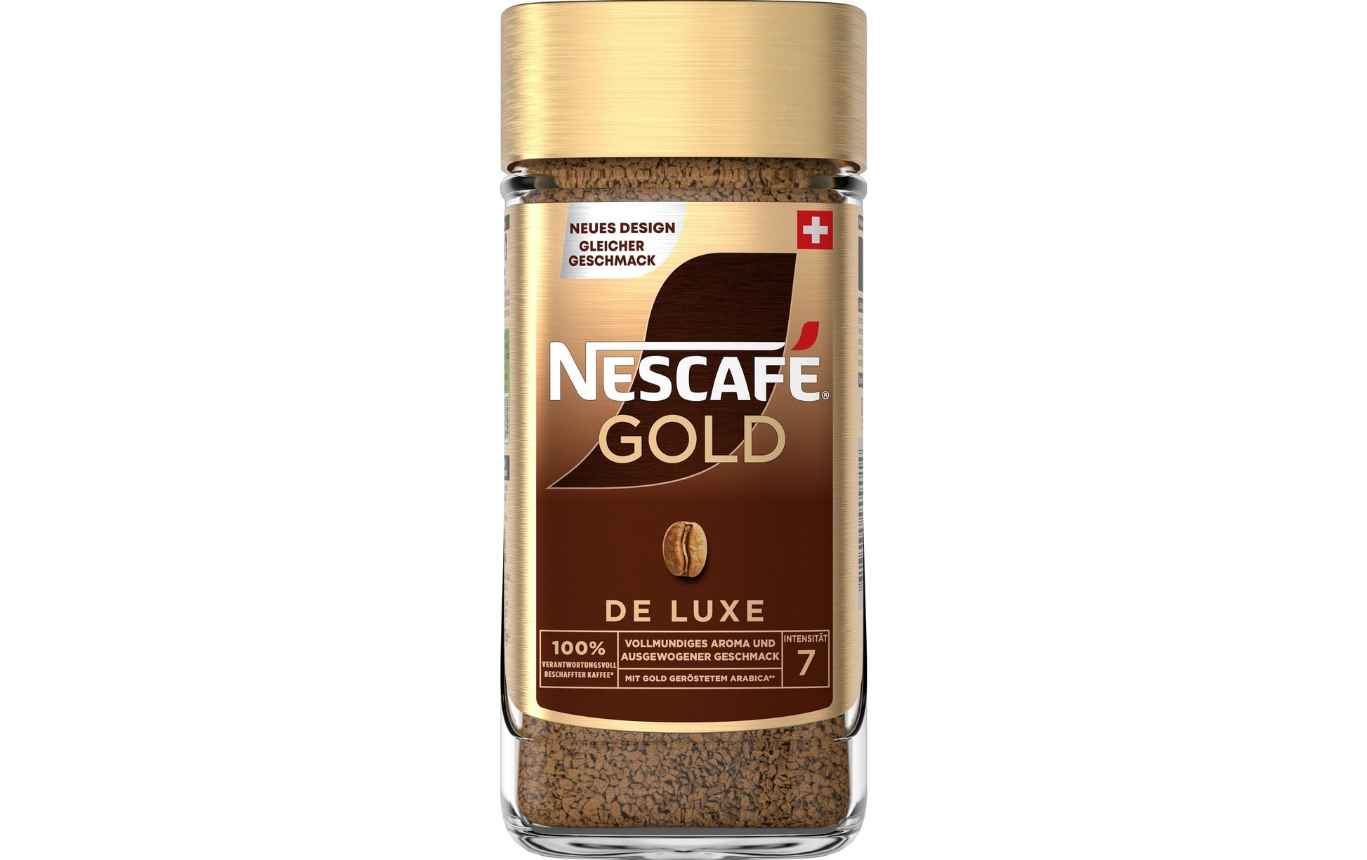 Nescafé Gold DeLuxe – Instantgetränk – Café Crème, 200 g