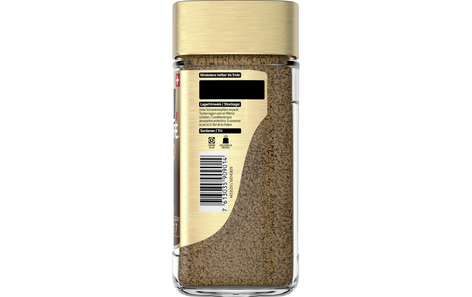 Nescafé Gold DeLuxe – Instantgetränk – Café Crème, 200 g