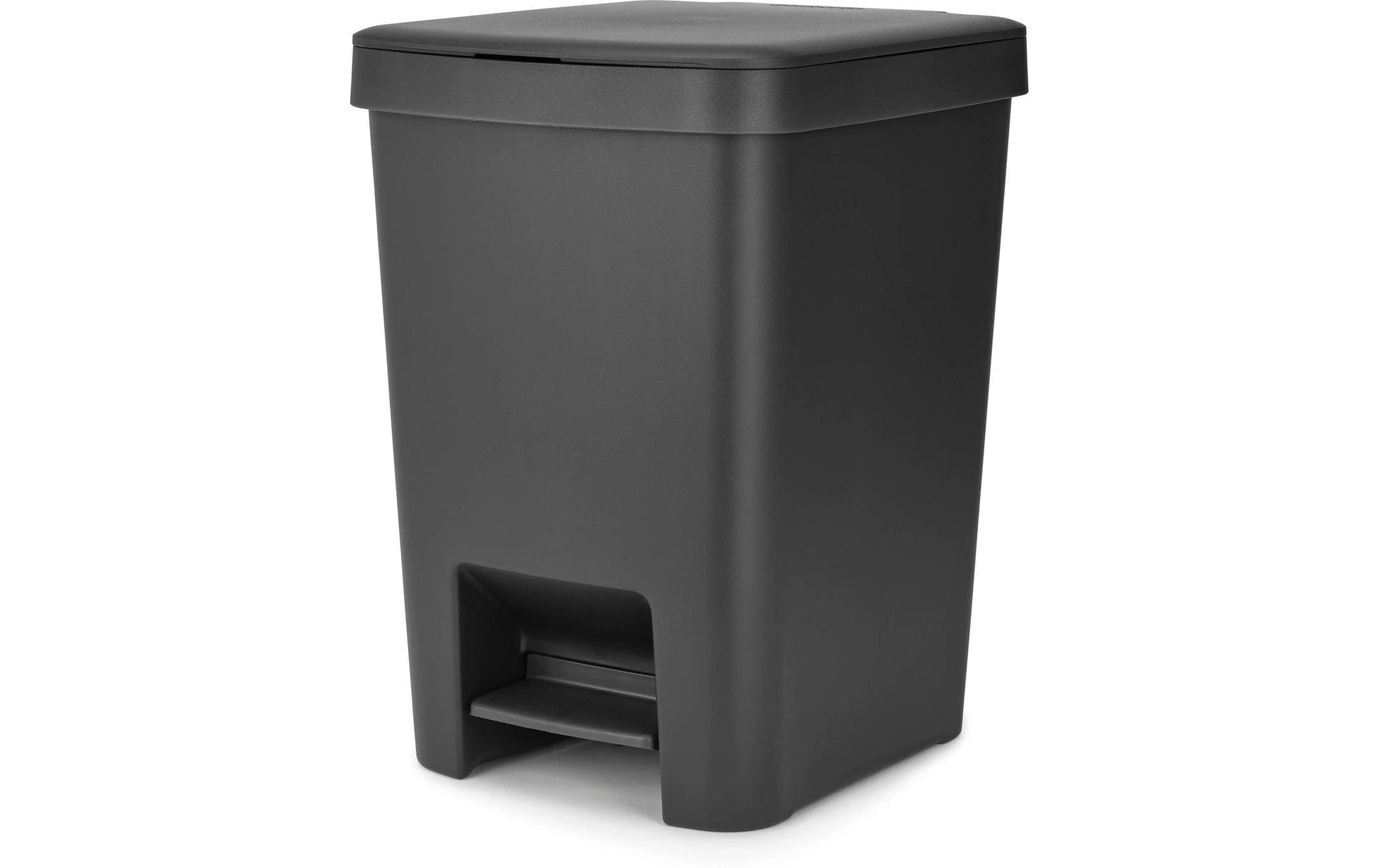 Brabantia Treteimer StepUp – 25 l – Recycling-Kunststoff, rechteckig – dunkelgrau