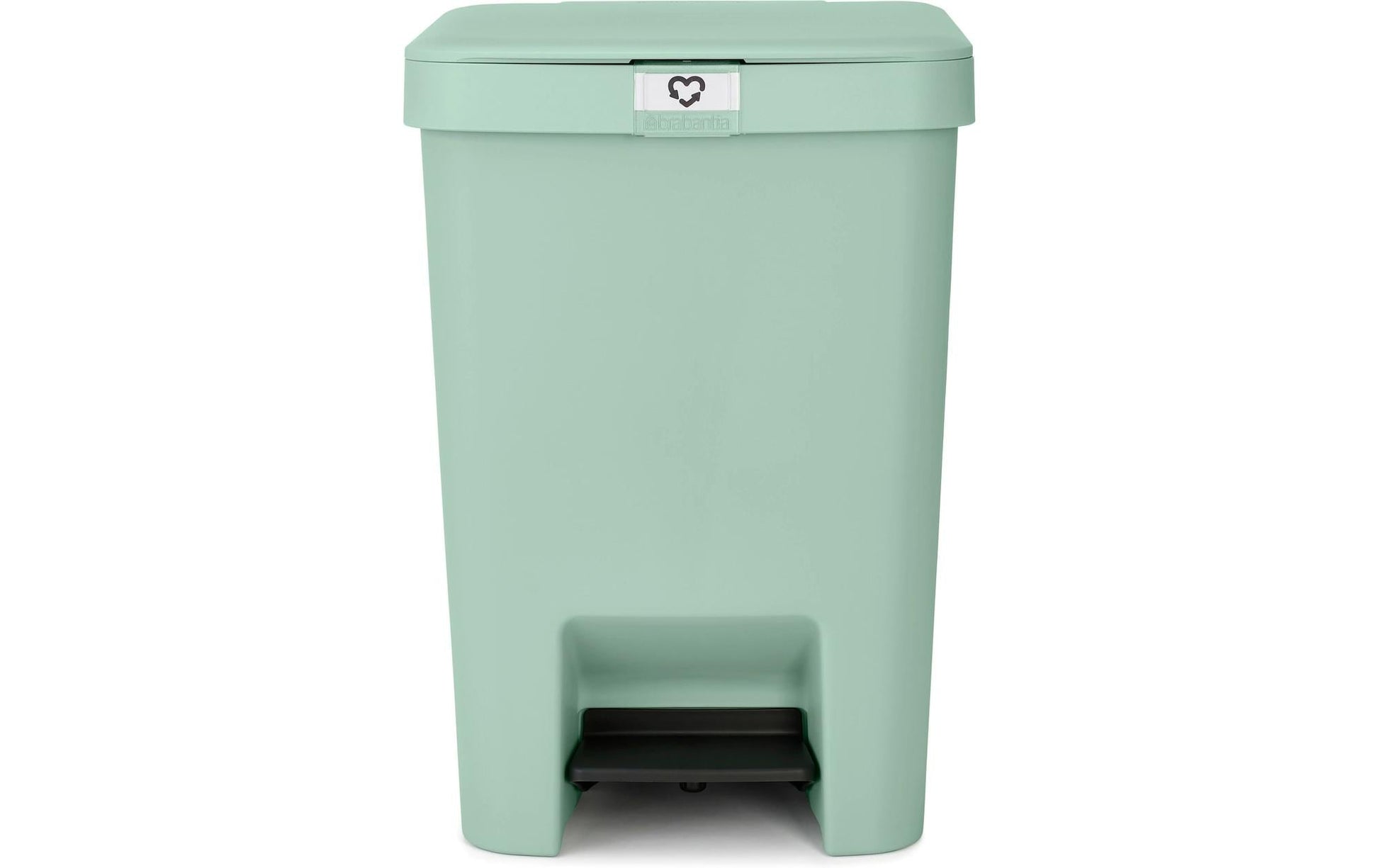 Brabantia Treteimer StepUp – 25 l – Recycling-Kunststoff, rechteckig – grün