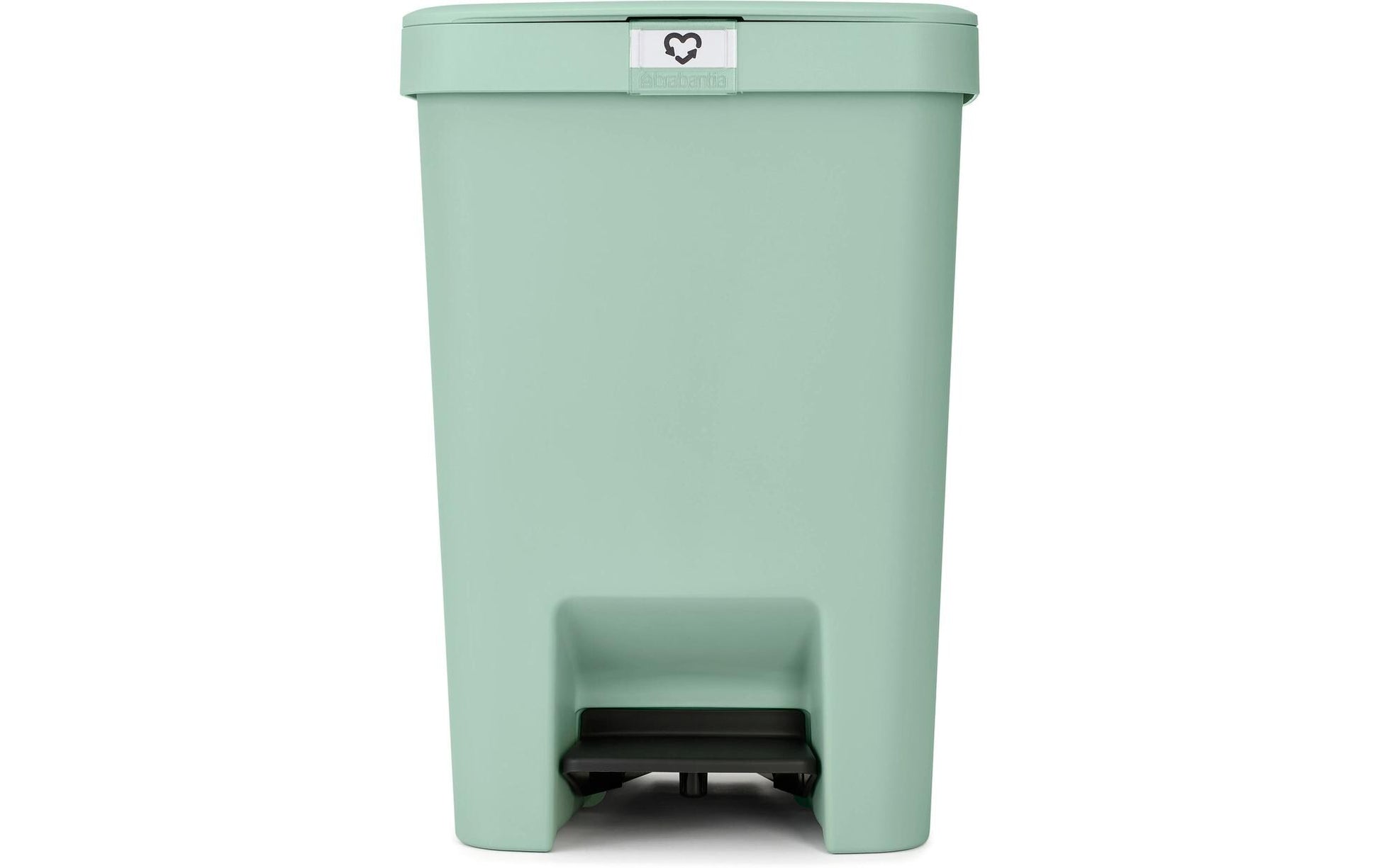 Brabantia Treteimer StepUp – 25 l – Recycling-Kunststoff, rechteckig – grün