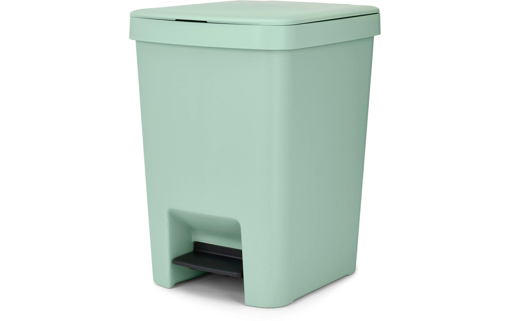 Brabantia Treteimer StepUp – 25 l – Recycling-Kunststoff, rechteckig – grün