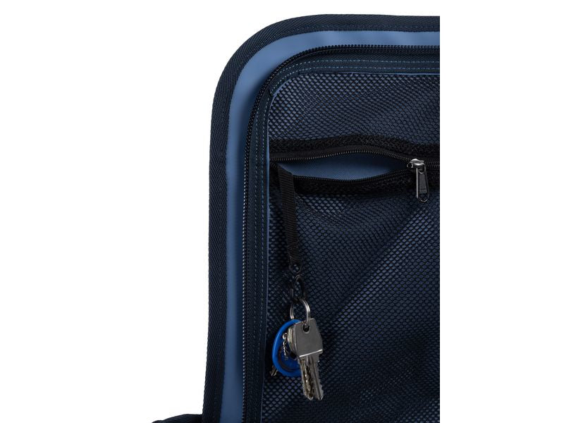 KOOR Sporttasche – 70 l, aus rPET, blau, 38,5 × 38,5 × 73 cm