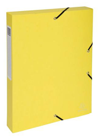 Exacompta Gummibandmappe Aquarel A4 – Karton, mehrfarbig, bis 200 Blatt, 5 Stk.