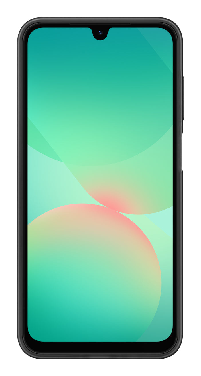 Samsung Wallethülle – für Samsung Galaxy A26 5G, 1 Kartenfach, Schwarz