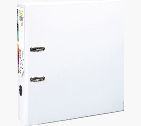 Exacompta Premium Ordner – für A4 – Rückenbreite 8 cm – Weiss