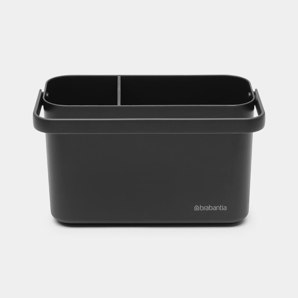 Brabantia Becken 233302 – Kunststoff, grau, 22,0 × 11,0 × 13,4 cm