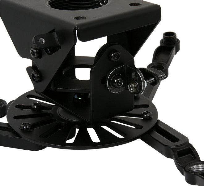 B-Tech BT899-FD100/W Projektor-Deckenhalterung – 115,4 cm, 25 kg, neigbar, schwenkbar, weiss