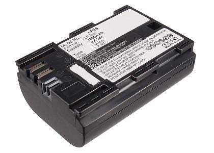 CoreParts Akku LP-E6 – 7,4 V, 13,3 Wh (1800 mAh) – für Canon 5D Mark III, EOS 5D Mark II, EOS 60D und andere