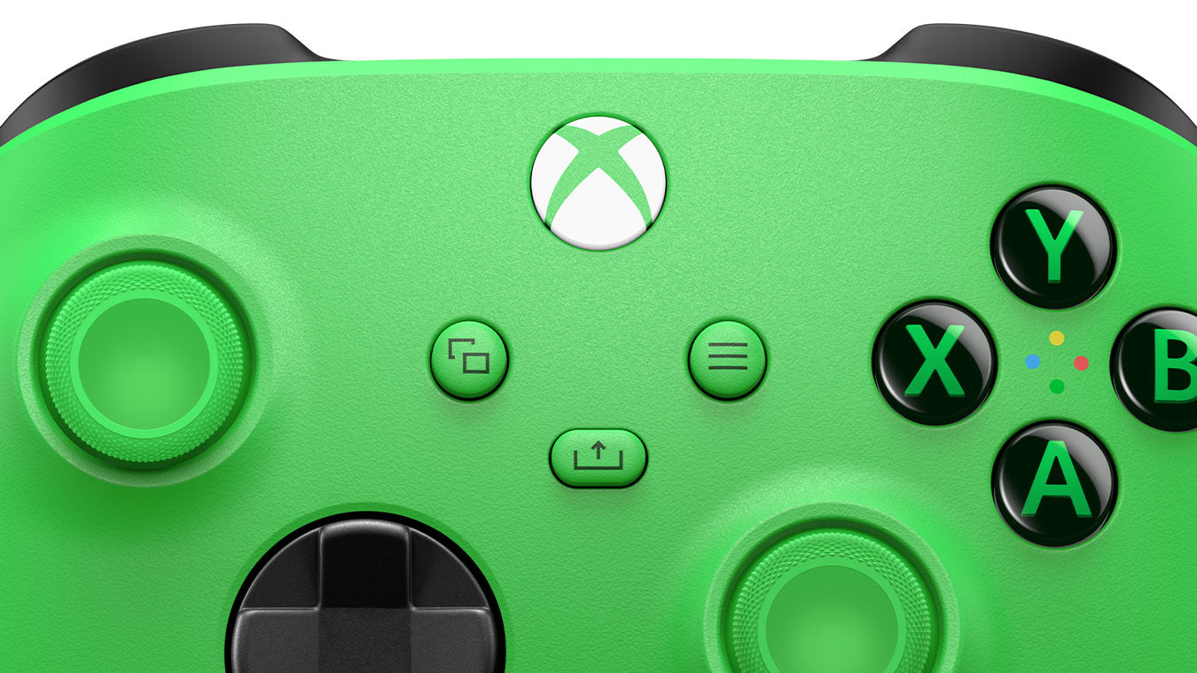 Microsoft Xbox Wireless Controller – Gamepad – Bluetooth, 3,5-mm-Anschluss – für Xbox, PC & Mobilgeräte – Grün