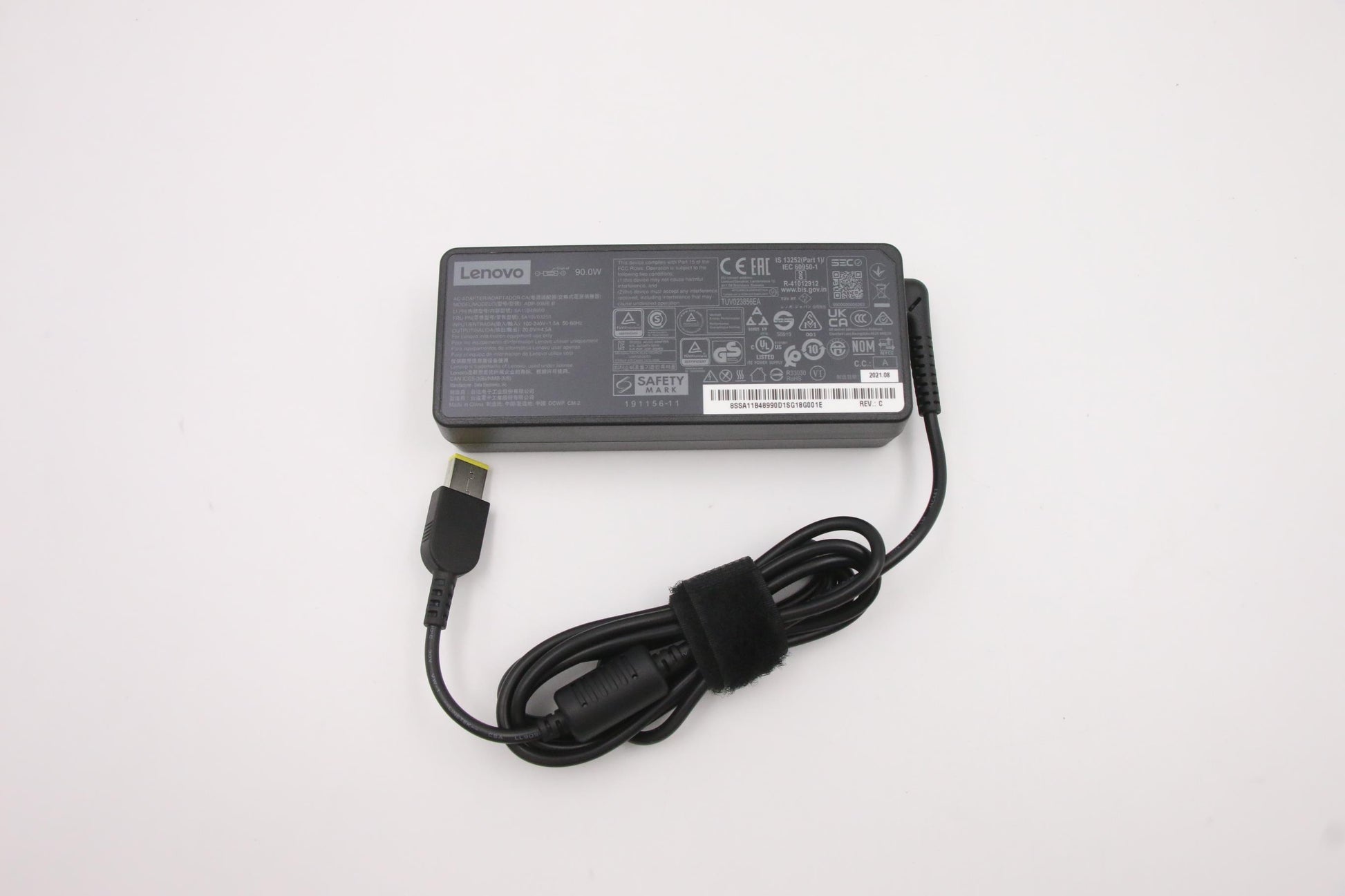 Lenovo 5A10V03251 Netzteil 90 W – 20 V/4,5 A, 100–240 V 50/60 Hz – für Lenovo-Notebooks – schwarz