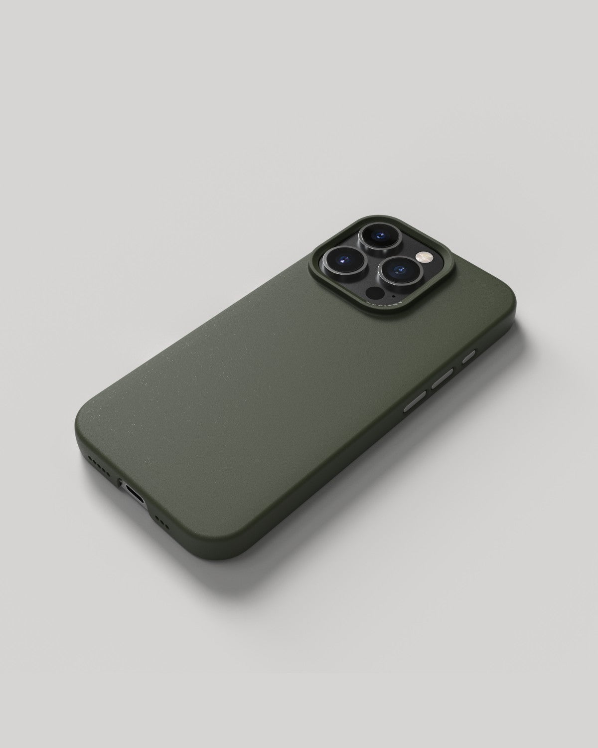Nudient Thin Backcover – für Apple iPhone 16 Pro, MagSafe, Kunststoff, Pine Green