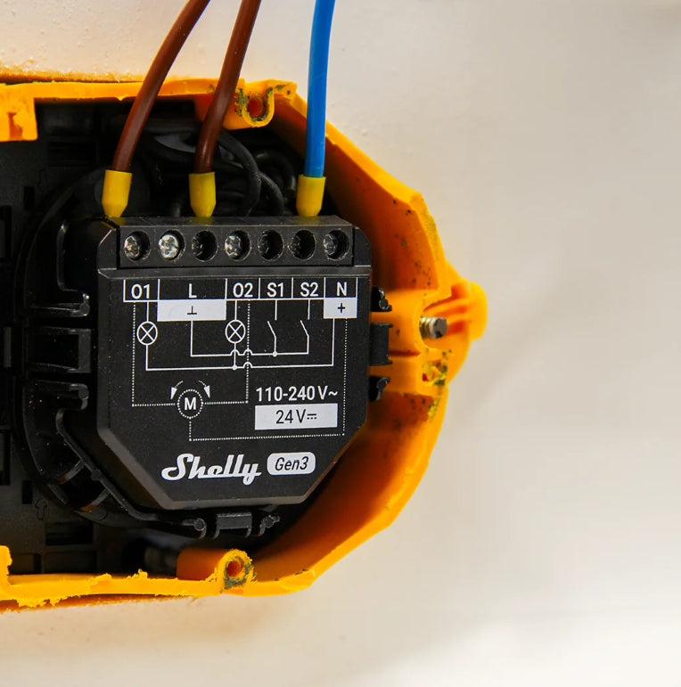 Shelly 2PM Gen3 – Schaltaktor – WLAN, Leistungsmessung – für Google Assistant, Amazon Alexa – 4er-Set