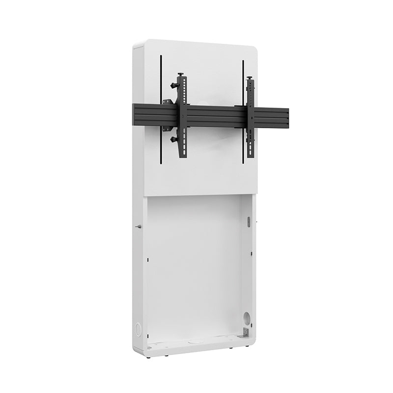 Hagor Wandlift (bodenstehend) – 55–75" – VESA 800×400 – bis 75 kg, motorisiert, höhenverstellbar – weiss