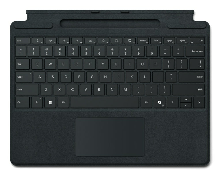 Microsoft Surface Pro Tastatur – Tastatur, DE-Layout (DE), Schwarz – für Surface Pro
