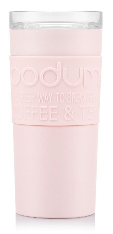 Bodum Thermobecher 350 ml – Doppelwandig, Kunststoff, Pink