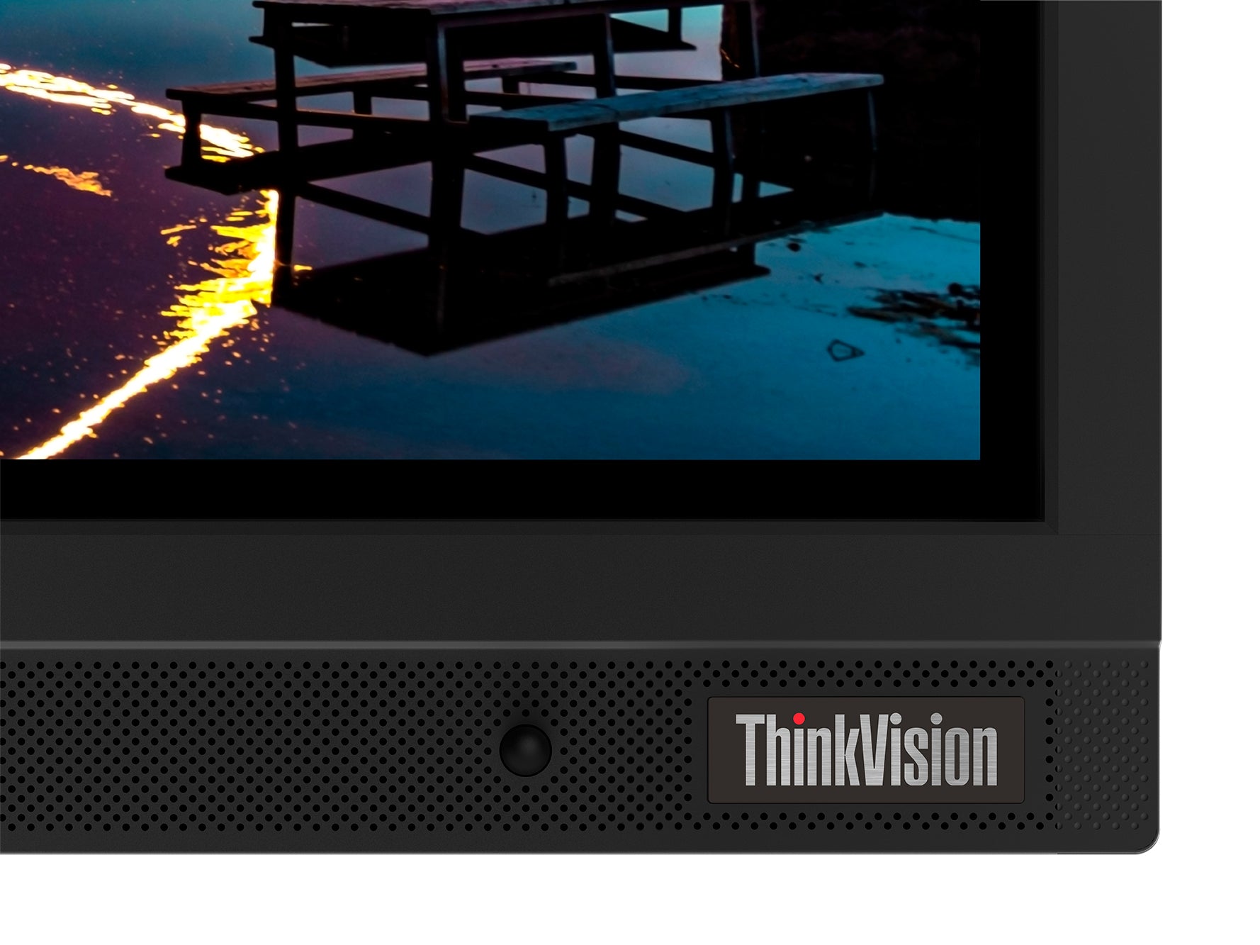 Lenovo ThinkVision T86 – 86" 4K UHD VA 60 Hz – LAN, Lautsprecher, Smart, Touch