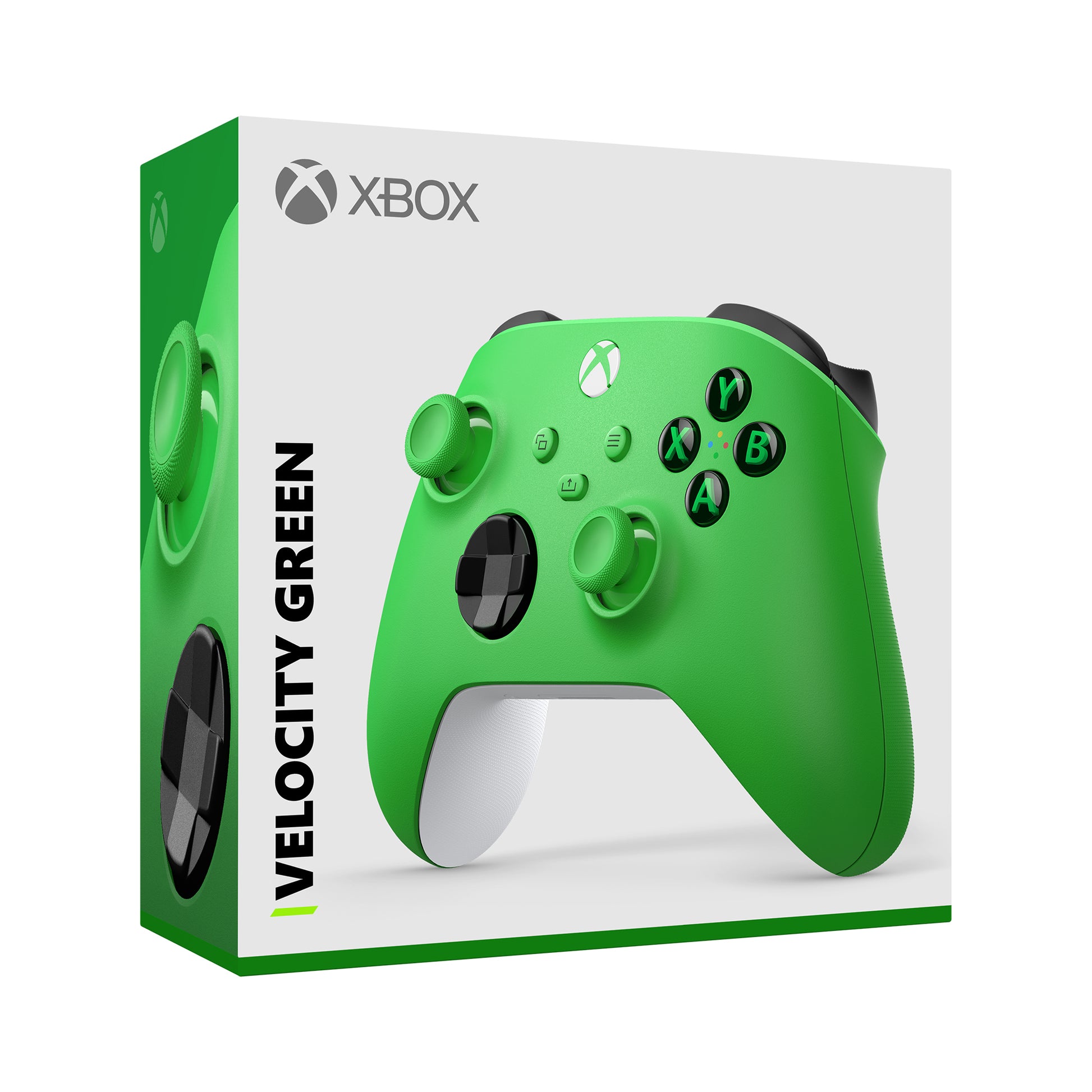 Microsoft Xbox Wireless – Gamepad – USB + Bluetooth, Vibration, Kopfhöreranschluss, für Xbox & PC, Grün