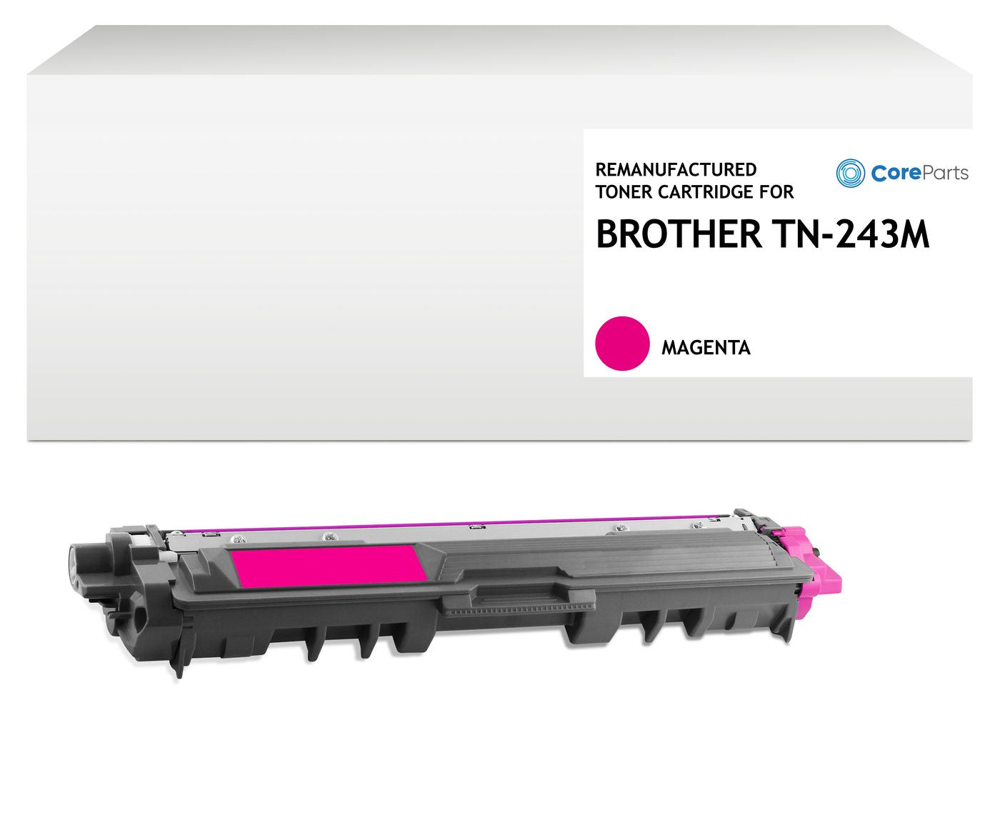 CoreParts QI-TN-243M magentafarbener Toner – kompatibel – für Brother