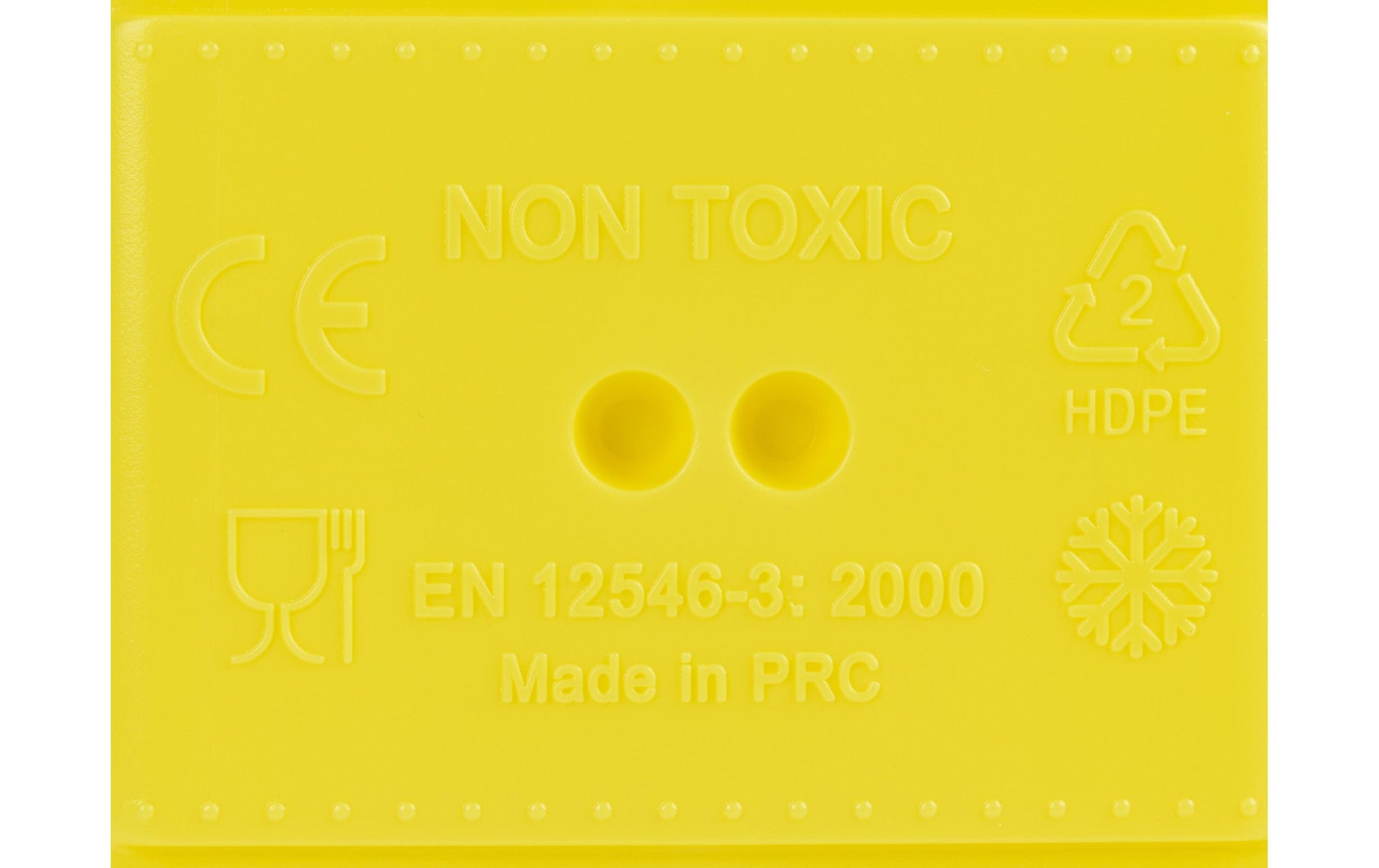 KOOR Kühlelement Arctico L – Lebensmittelecht – 120×250×20 mm, 525 g – Gelb – 2 Stk.