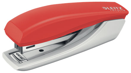 Leitz NeXXt Recycle Mini Heftgerät – 10 Blatt, für P2, Rot